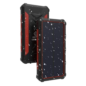 Portable Dual USB Solar Power Bank LED Light