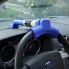 Universal Red Color Car Steering Wheel Safety Lock with Codes