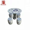 2019 Blue and White Antique Ceramic Chinese Garden Table & Stools