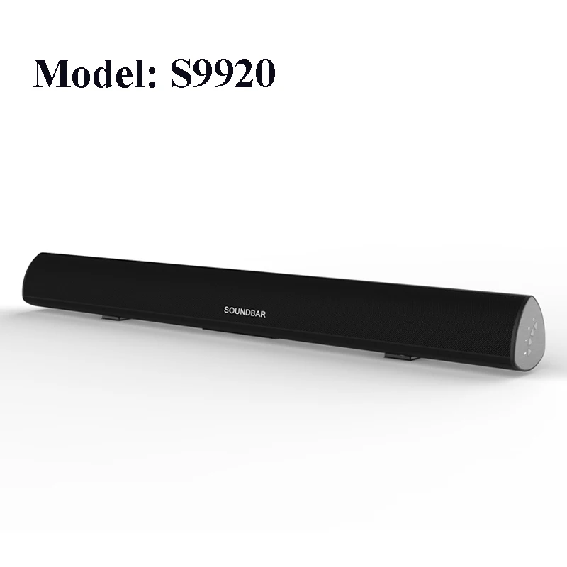 

2017 soundbar news arrival sound bar mount theater speaker Bluetooth AUX in/3.5mm in/USB, Black