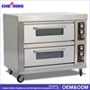 Guangzhou supplier double-layer four -tray pizza electric oven