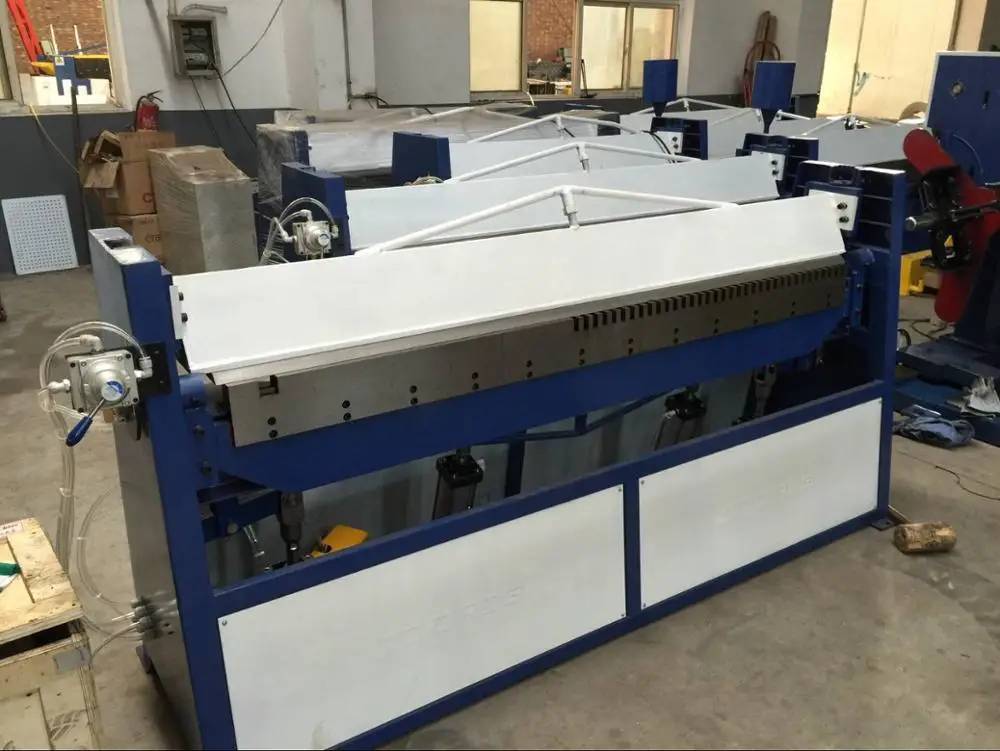 Automatic Sheet Metal Pneumatic Folding Machine Automatic Beading Machine Buy Duct Folding