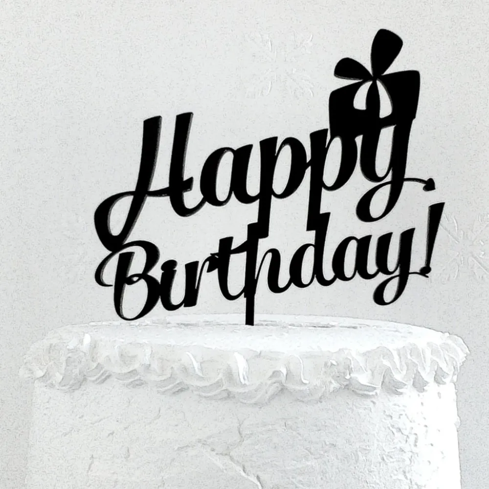 Acrylic Happy Birthday Cake Topper,Acrylic Cake Topper Wholesale Buy