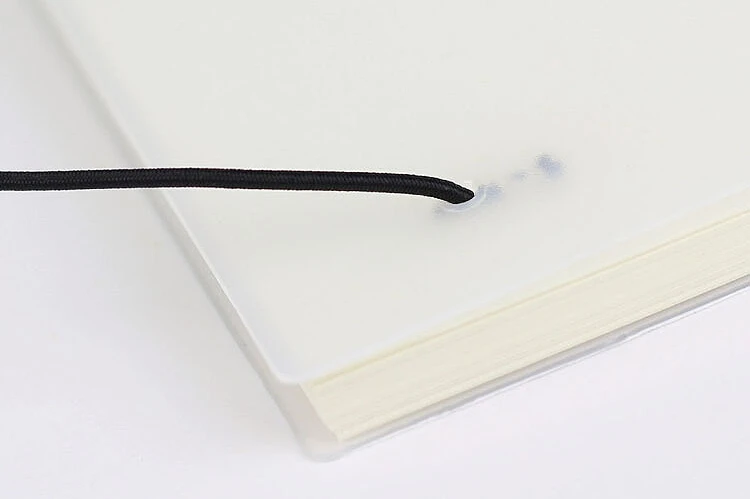 High Quality Frosted Spiral Transparent Hard Plastic notebook Clear PP Cover Notebook