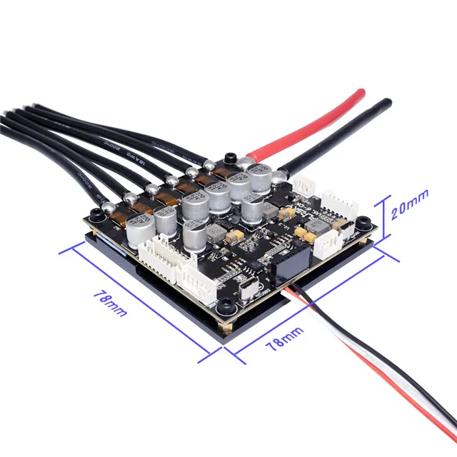 

Dual VESC 6 Pro Switch Version Skateboard Motor Control ESC