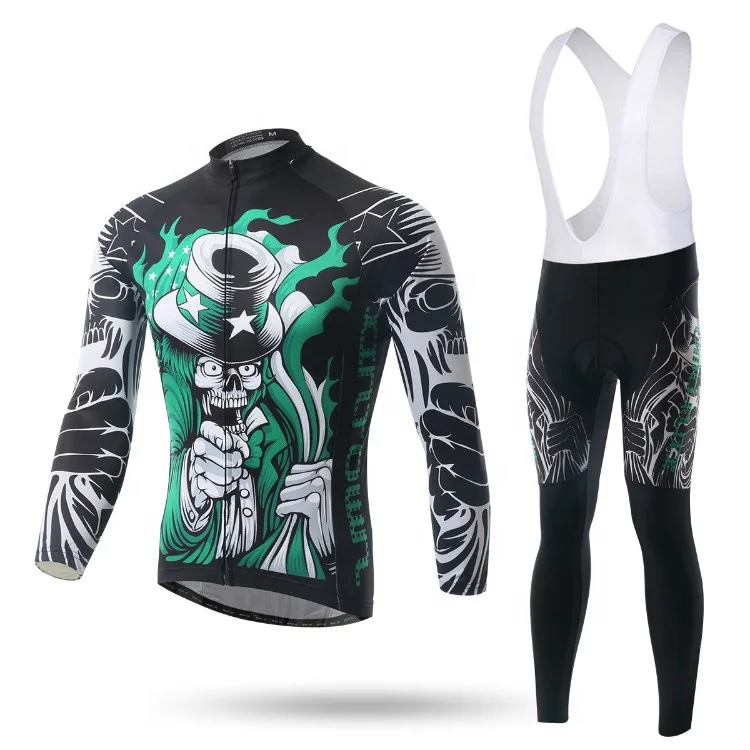 

Manufacturer Custom OEM Professional Long Sleeves Bike Team Clothes Cycling Jerseys Sets and Long Bib Pants Cycling Clothing, Customized color