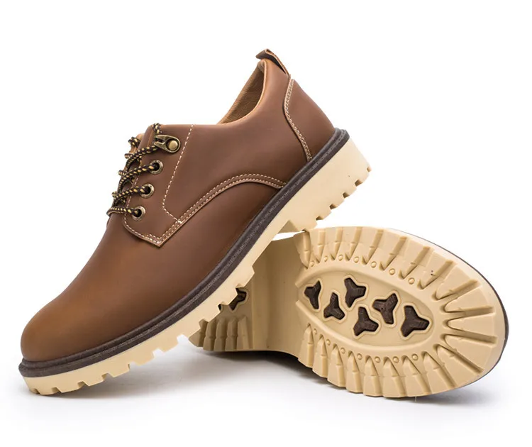 

Autumn England New Mens Leather Shoes Fashion Casual Business Shoes, Black,light brown,coffee