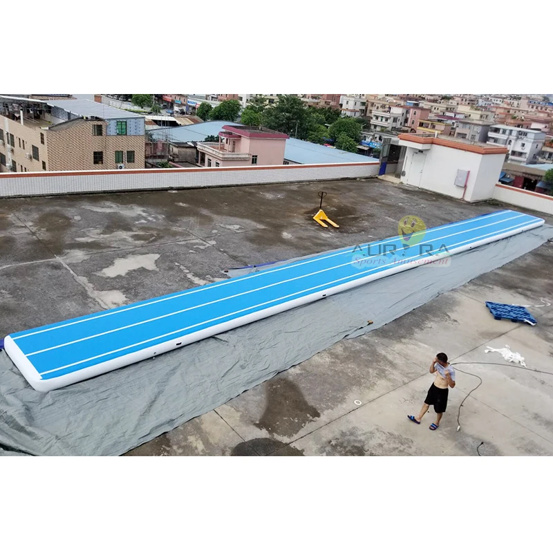 

26mx2mx30cm dwf inflatable air track mat for dancing inflatable sports Inflatable Air Tumble Track