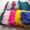 Customized colour Plush blanket Factory sells Tan sheep fur blanket