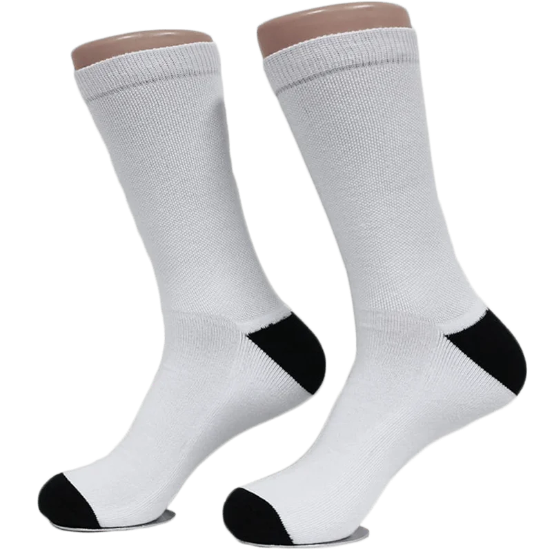 Download Custom Logo White Sublimation Blank Sock - Buy Blank Socks ...