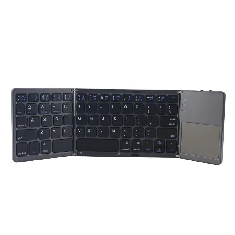 Ce Rohs Fcc Certified Pocket Size Mini Bluetooth Foldable Keyboard