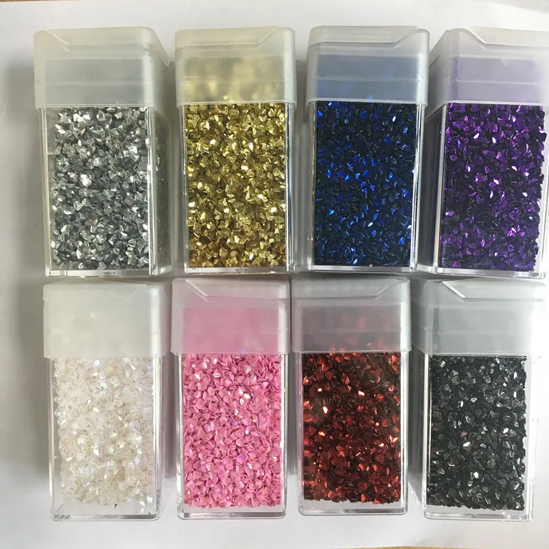 
Guangdong 1.5oz glitter shaker packing with different polyester glitter 