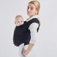 

New Design Soft Organic Cotton Baby Backpack Carrier Sling Wrap Infant Sling Carrier For Newborn