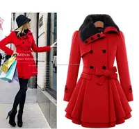 

plus size 4xl Women's Winter Coat Long Wool Jacket winter coats womens clothes Thick Coats