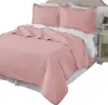 Coverlet in Solid Colors Quilted Bedspread