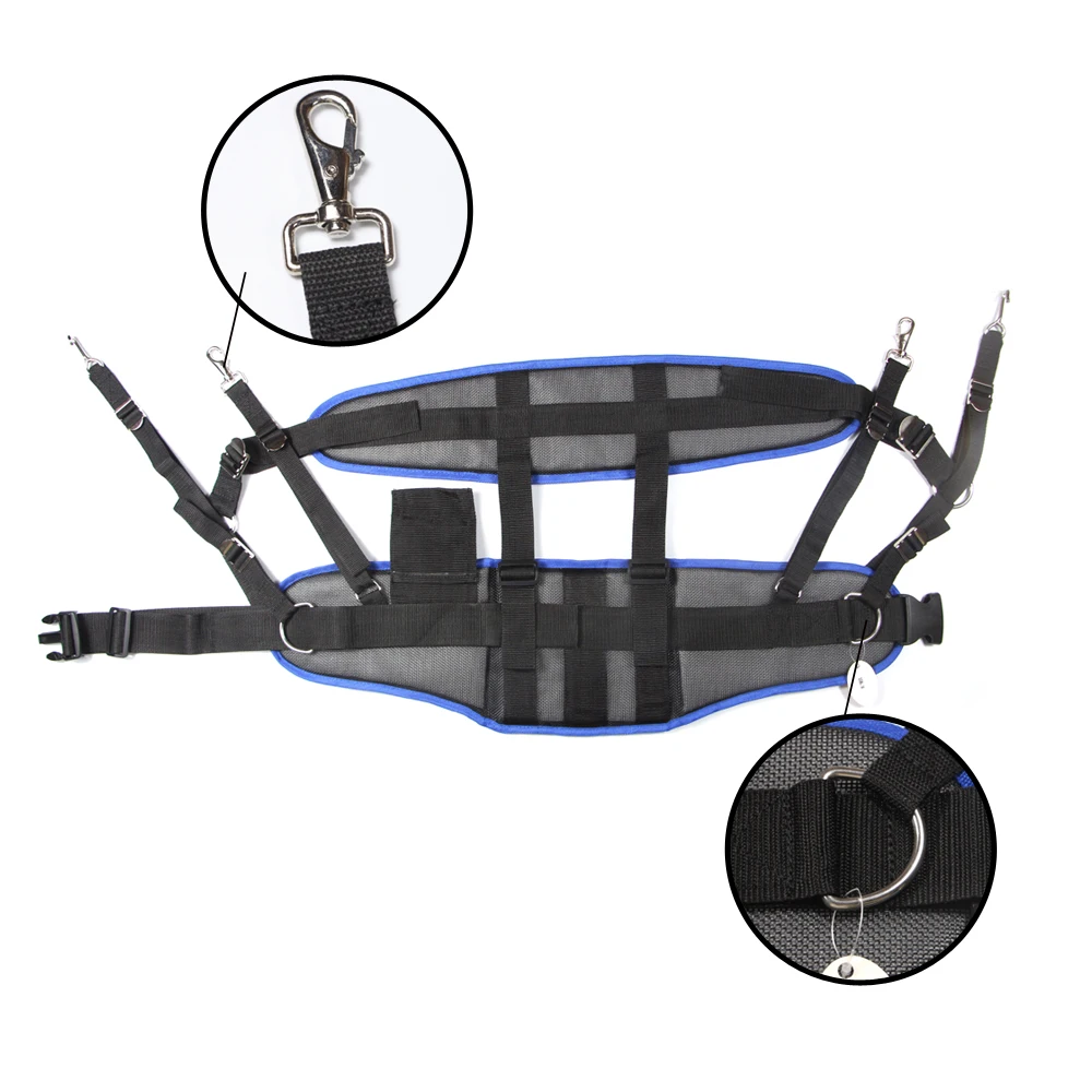 

High quality Sea Fishing Plastic Adjustable Pole Holder fishing belt, Black
