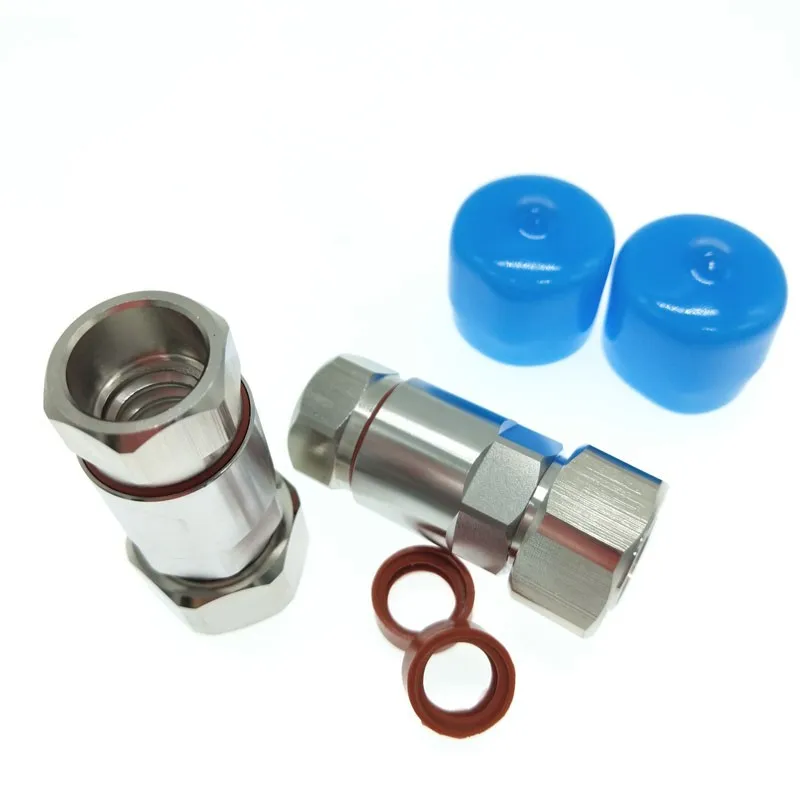 4.3 10 Male Plug Rf Coaxial Connector For 1/2