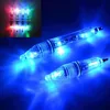 2017 New 5 Color 12/17cm Mini Deep Drop Underwater LED Fishing Lamp Fish Squid Bait Lure Light Flash Lamp