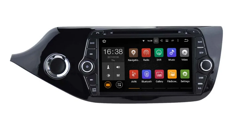 Sale Nedehe 4G RAM Android 9.0 Car DVD For KIA CEED 2013 2014 2015 Car GPS Navigation Radio Stereo 7 inch 1024*600 Capacitive screen 0