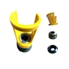 metal steel cylinder valve cap or guard to protect pressure cylinder valve used on Compressed air or natural gas or oxygen gas