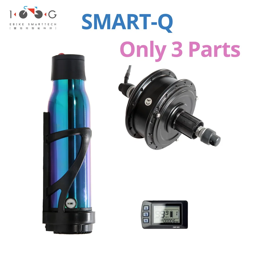 

36V E-BIKE Motor Electric Bicycle DIY Conversion Kits Ebike Rear Rim Power Mountain bike, Black;silver;blue;etc.