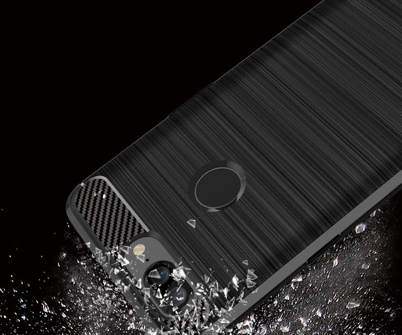 2017 New Arrival Carbon Fiber Tpu case For Oneplus 5t brushed tpu soft cover For Oneplus 5t