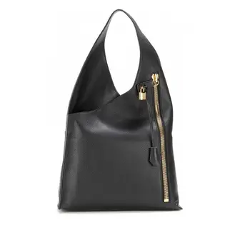 plain black shoulder bag