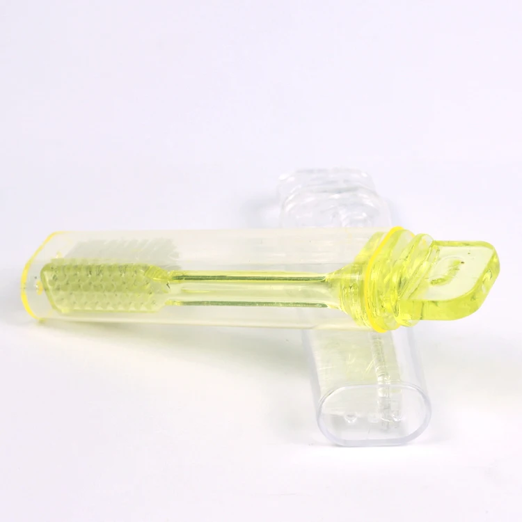 OEMPROMO Mini Folding disposable Travel Toothbrush