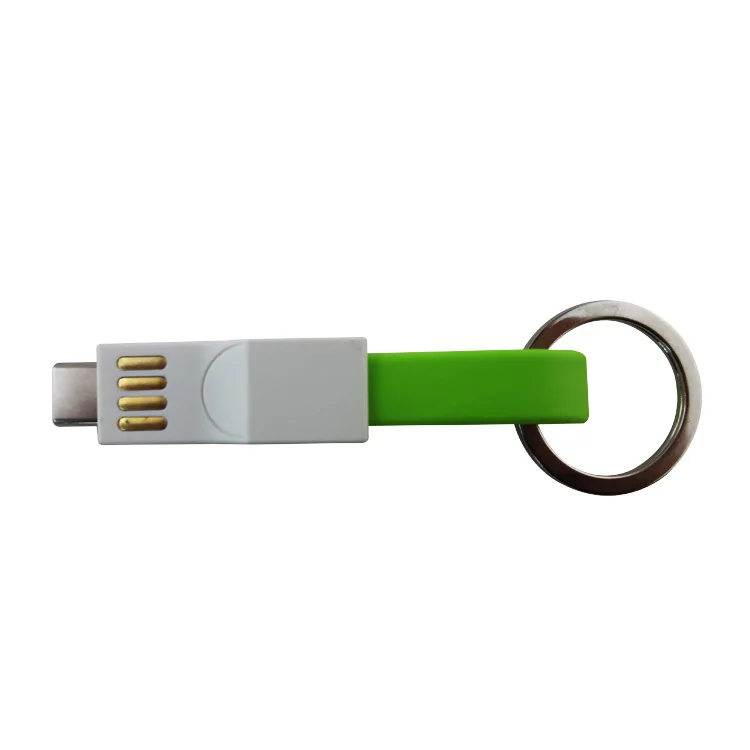 

3 in 1 Magnetic Phone Usb Data Charger Cable With Keychain, Customized color