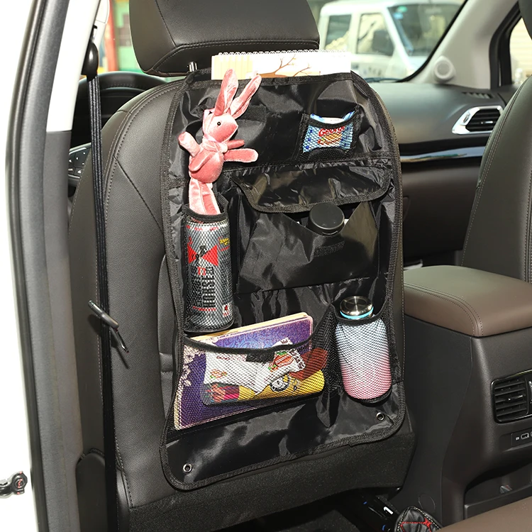 Luxury durable fabric Backseat Car Organizer for Kids Toys