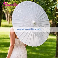 

42cm Radius Stock Market Chinese Imports White Paper Parasols Wholesale