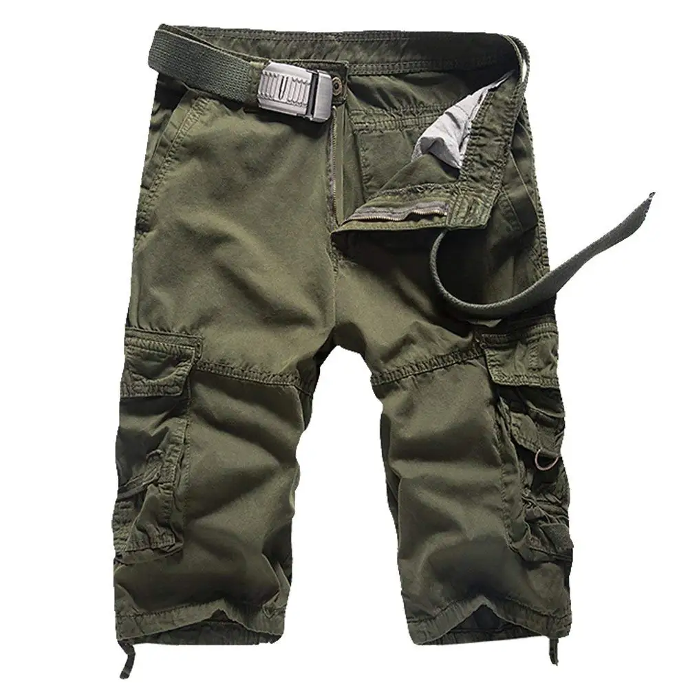 Puedo Mens Comouflage Cargo Shorts Cargo Camo Shorts Summer Casual Cotton Blend Shorts for Men