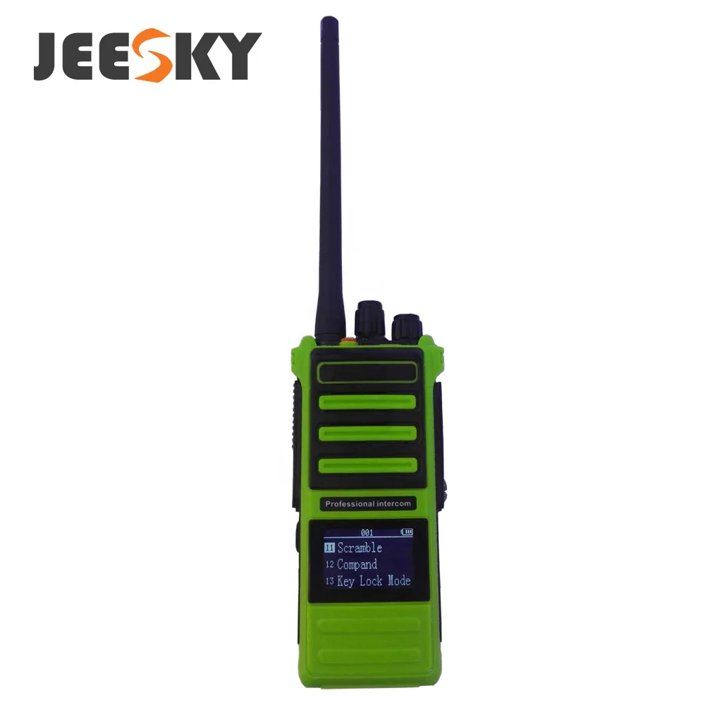 

JEESKY JS-D90 10W scrambler VHF or UHF ham radio for ham, Black or green