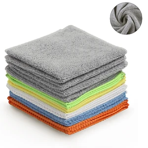 Image of Factory wholesale multi clean wash cloth set microfiber towels pack for house car kitchen