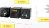 2017 Cheap 2.0CH Micro HIFI CD system speaker with CD/USB/FM/Bluetooth
