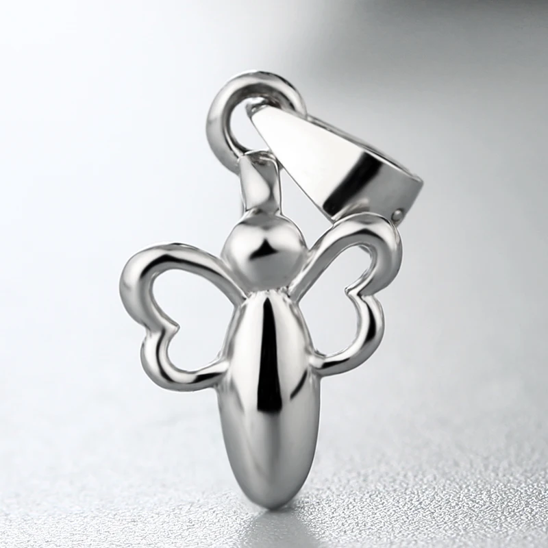 Alta Calidad Pellizco Fianza Colgante de plata esterlina 925 lo mejor para muchos encantos tipo