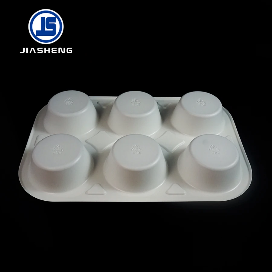 Customize Thermoformed Ovenable Cpet Plastic Cupcake Tray Buy