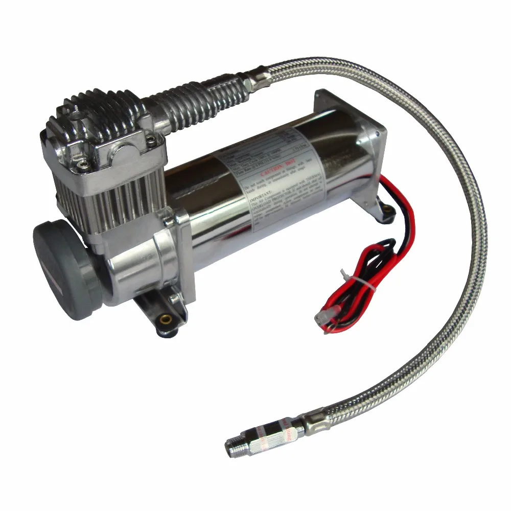 Chrome 200psi Suspension Air Compressor 12v Air Suspension Buy Air