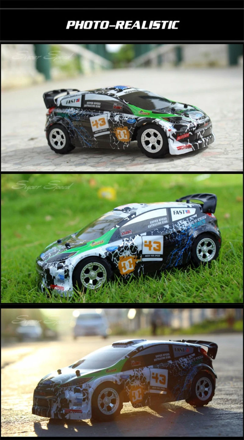 Wltoys A989 124 2.4g 5speed High Speed Rc Racing Car Remote Radio