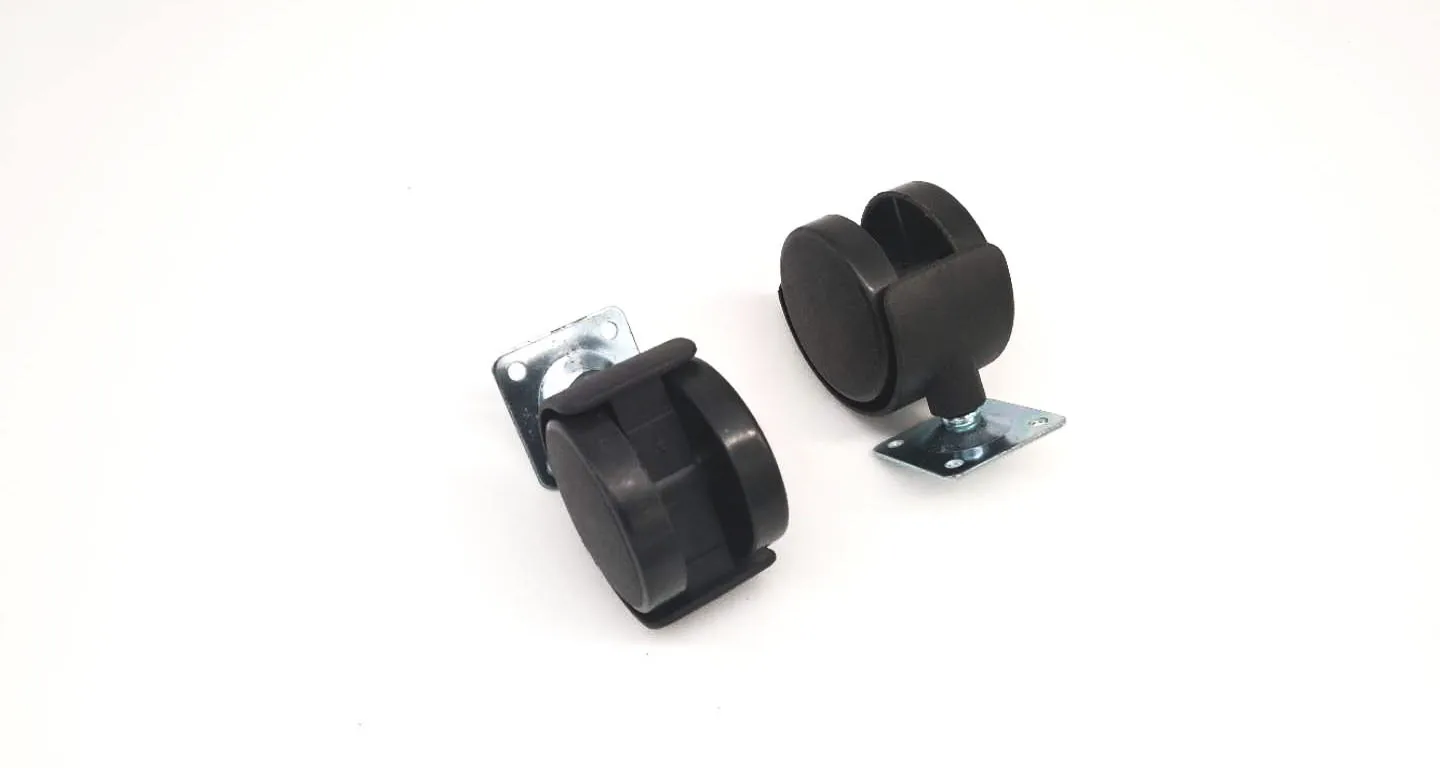 Wholesale 2 Inch Nylon double wheels furniture casters