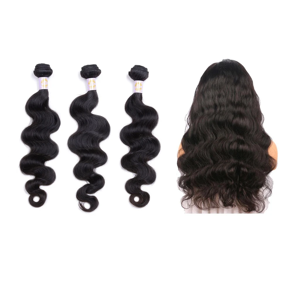 

Top quality long lasting full cuticle grade 8A mink body wave brazilian human hair 100% virgin hair