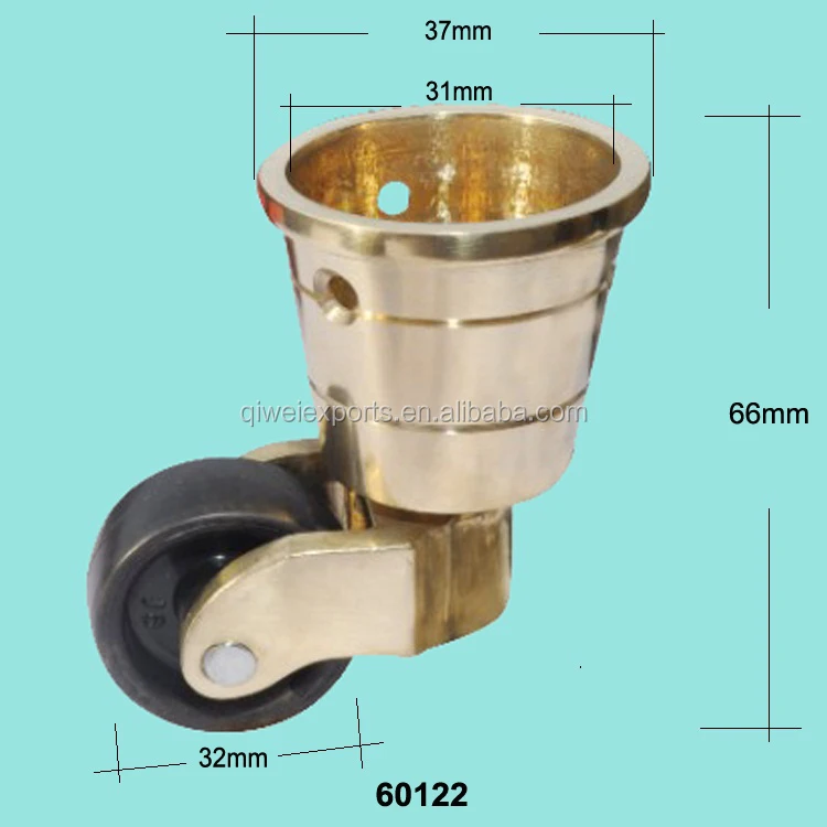 60122 furniture plastic wheel with brass cup.jpg