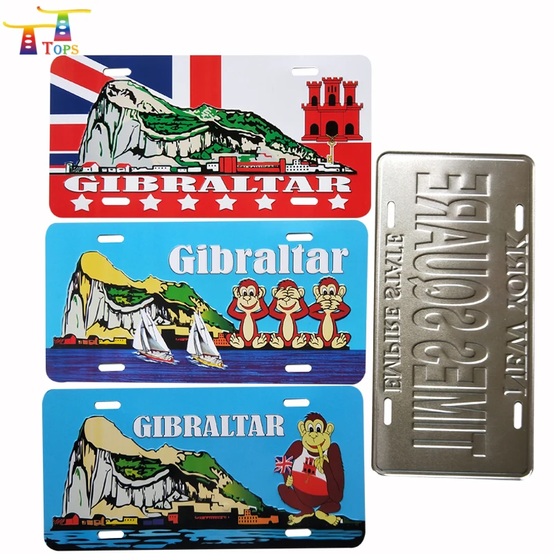 European License Plate Holder