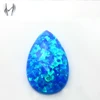 lab created opal gemstone OP05 blue crushed opal