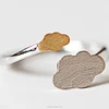 Silver Jewelry 2017 new 925 sterling drawing clouds Taobao Ms Adjustable ring
