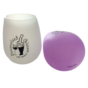 New Eco-friendly Food Grade Silicone Wine Cup for Travel Silicone Cup