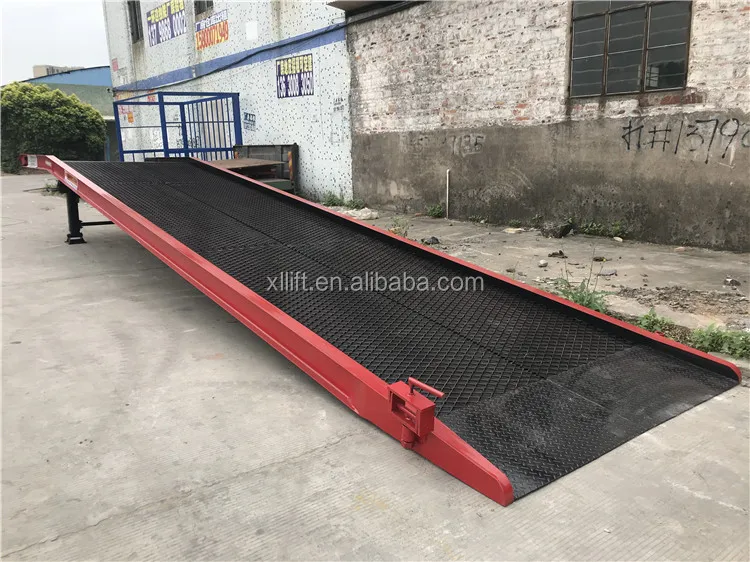 10 Ton Strongway Adjustable Container Ramp Loading Dock Ramps For Sale