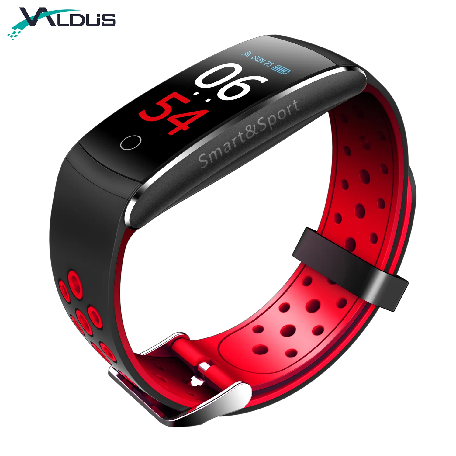 

2019 New digital smart bracelet Q8S smart phones watch sport smart watch, Gray;green and red