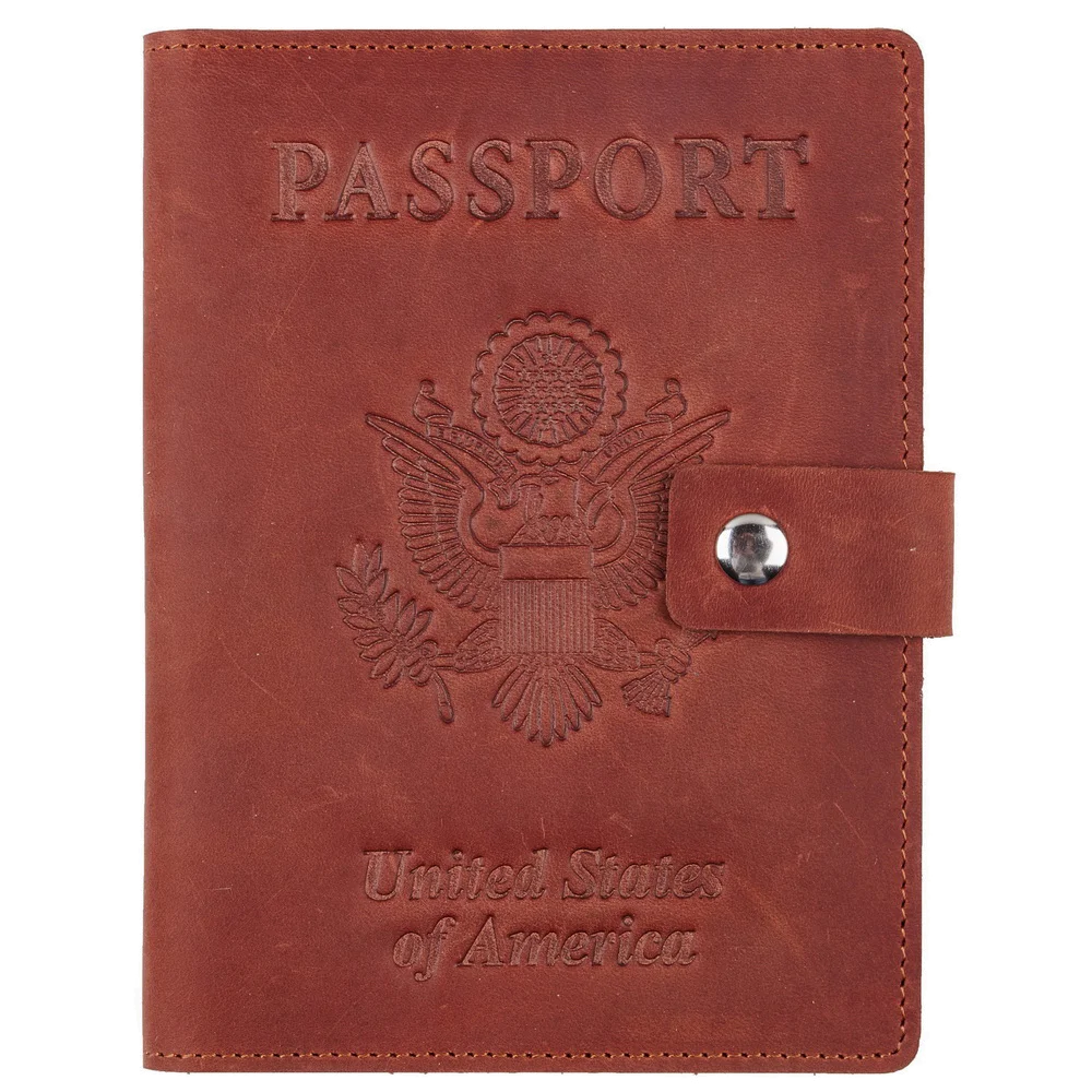 Factory Wholesale Custom Logo Passport Holder Rfid Leather Card Holder ...