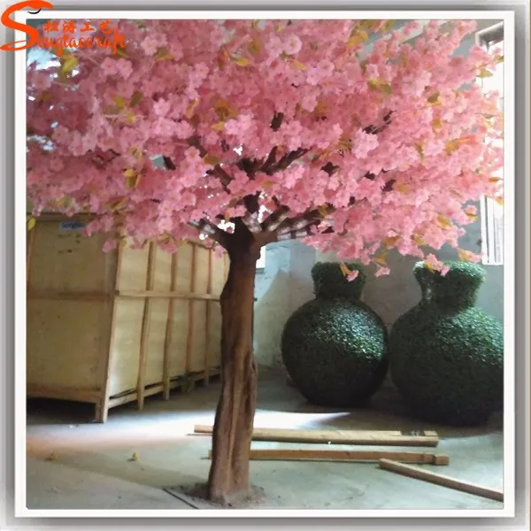 Full Blossom Large Artificial Trees Cherry Shade Trees For Wedding